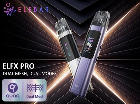 Mit seinem durchdachten Design, verschiedenen Widerstandsoptionen und den beiden Leistungsmodi bietet das Elfbar Elfx Pro E-Zigaretten Set eine vielseitige Nutzungsmöglichkeit. Dank der Kombination aus USB-C-Schnellladung, anpassbarer Airflow und Top-Fill