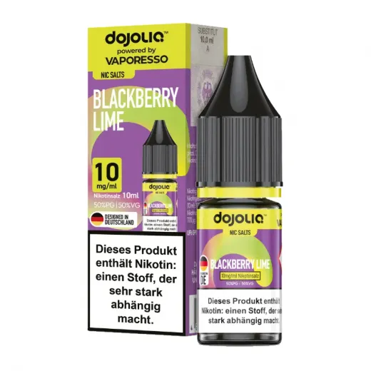 Dojoliq - Nikotinsalz Liquid Blackberry Lime