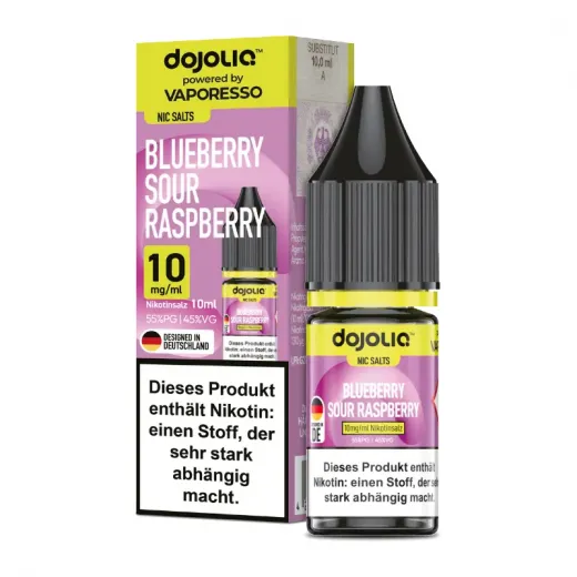 Dojoliq - Nikotinsalz Liquid Blueberry Sour Raspberry