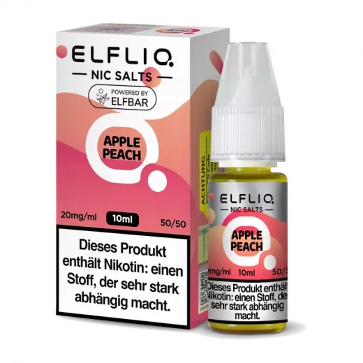 ELFLIQ - Apple Peach - Nikotinsalz Liquid