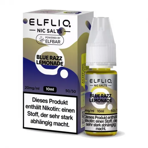 ELFLIQ - Blue Razz Lemonade - Nikotinsalz Liquid