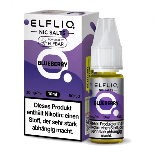 ELFLIQ - Blueberry - Nikotinsalz Liquid