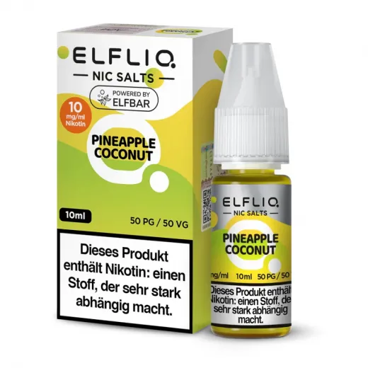 ELFLIQ - Pineapple Coconut - Nikotinsalz Liquid