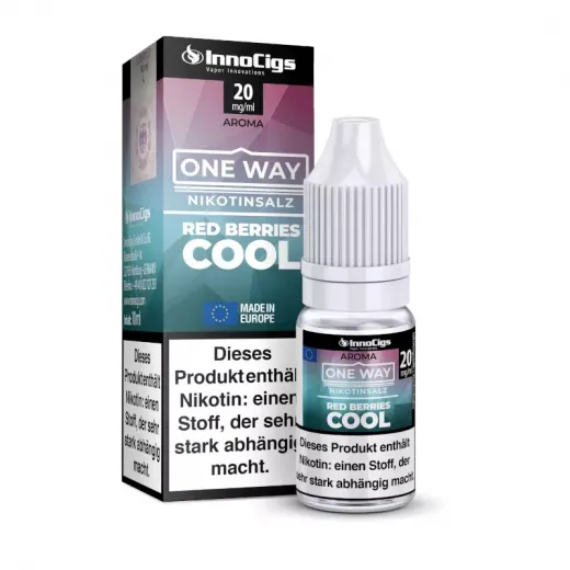 InnoCigs - One Way - Red Berries Cool - Nikotinsalz Liquid