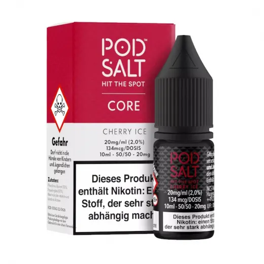 Pod Salt Core - Cherry Ice - Nikotinsalz Liquid