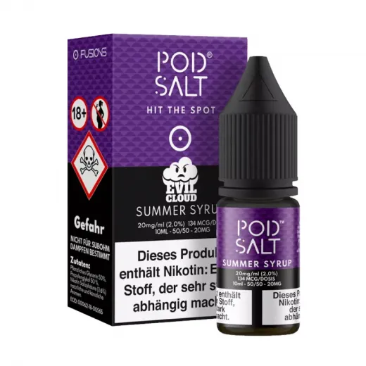 Pod Salt Fusion - Summer Syrup - Nikotinsalz Liquid