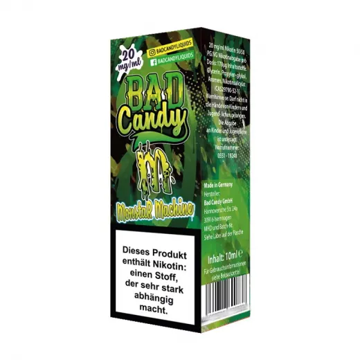 Bad Candy Liquids - Monstar Machine - Nikotinsalz Liquid