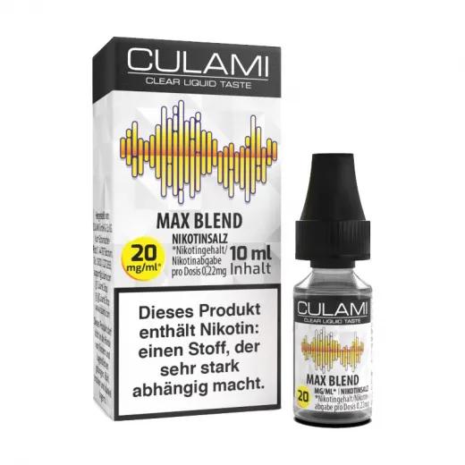 Culami - Nikotinsalz Liquid Max Blend