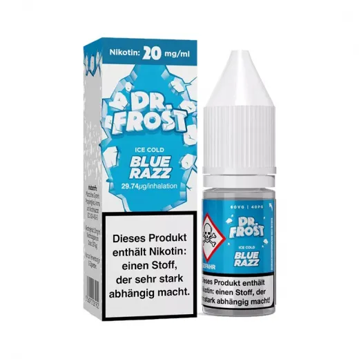 Dr. Frost - Ice Cold - Blue Razz - Nikotinsalz Liquid