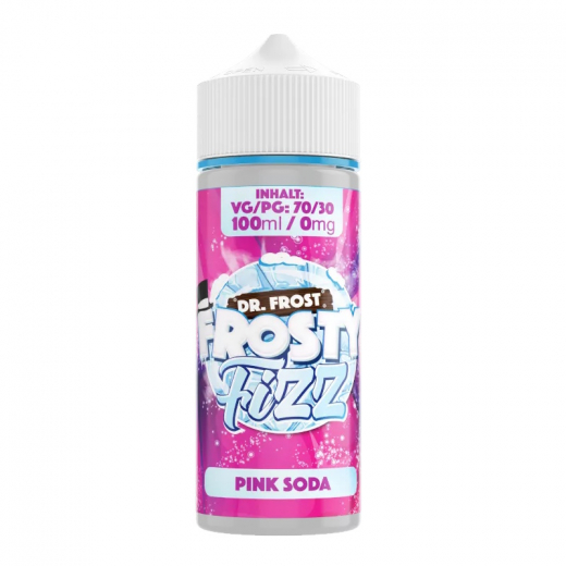 Dr. Frost Frosty Fizz - Pink Soda Liquid - 100ml 0mg/ml