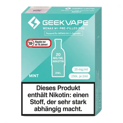 GeekVape Wenax M1 Pods Geschmacksrichtung Mint