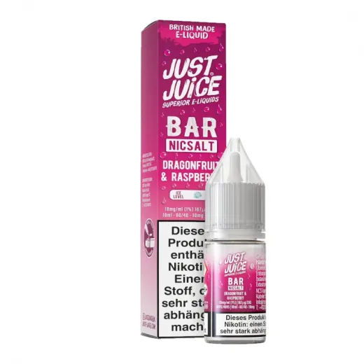 Just Juice - Bar - Dragonfruit & Raspberry Nikotinsalz Liquid