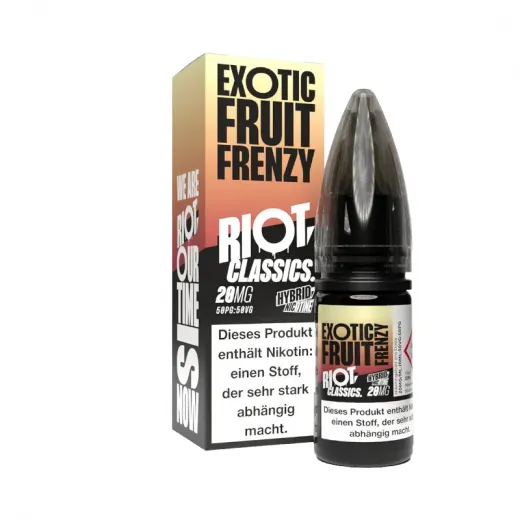 Riot Squad - Classics - Exotic Fruit Frenzy Hybrid Nikotinsalz Liquid