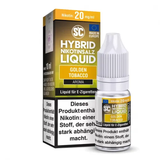 SC - Golden Tobacco - Hybrid Nikotinsalz Liquid