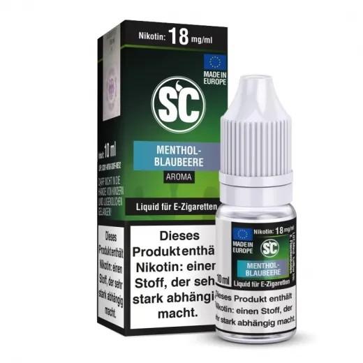 SC Liquid Menthol-Blaubeere