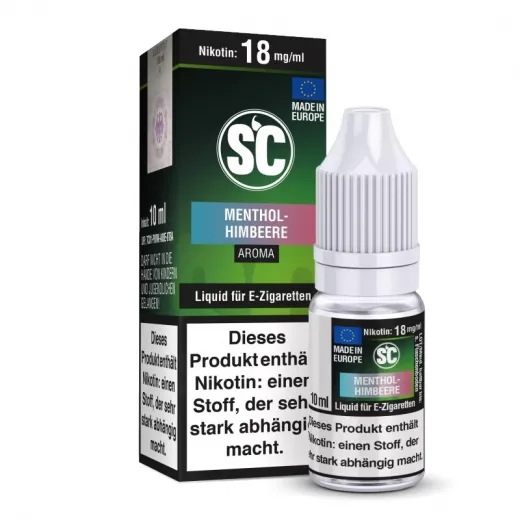 SC Liquid Menthol-Himbeere