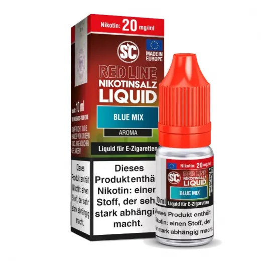 SC - Red Line - Blue Mix - Nikotinsalz Liquid