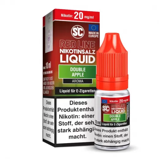 SC - Red Line - Double Apple - Nikotinsalz Liquid