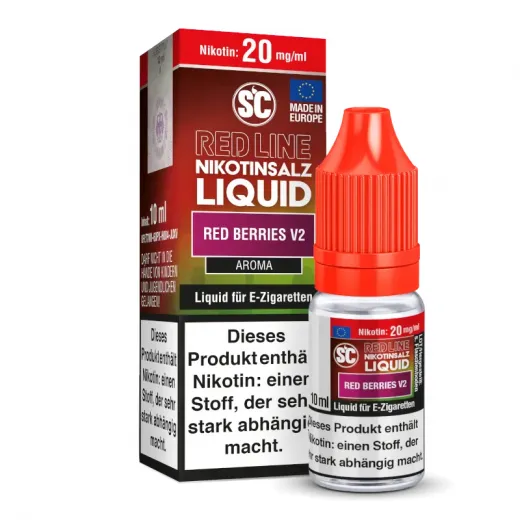 SC - Red Line - Red Berries V2 - Nikotinsalz Liquid