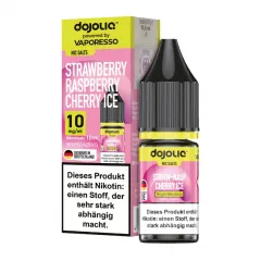 Dojoliq - Nikotinsalz Liquid Strawberry Raspberry Cherry Ice
