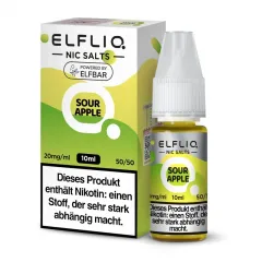 ELFLIQ - Sour Apple - Nikotinsalz Liquid