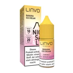 Linvo - Banana Ice Cream - Nikotinsalz Liquid