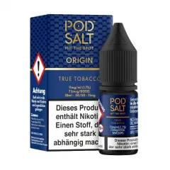 Pod Salt Origin - True Tobacco - Nikotinsalz Liquid