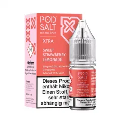 Pod Salt X - Sweet Strawberry Lemonade - Nikotinsalz Liquid