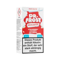 Dr. Frost Arctic Edition - Strawberry Coconut Ice Cream - Nikotinsalz Liquid