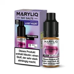 MARYLIQ - Triple Berry Ice Nikotinsalz Liquid