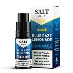 Salt Club - 5000 - Blue Razz Lemonade Nikotinsalz Liquid