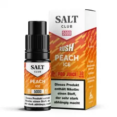Salt Club - 5000 - Peach Ice Nikotinsalz Liquid