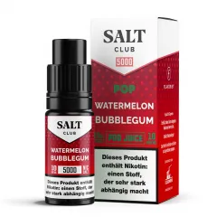 Salt Club - 5000 - Watermelon Bubblegum Nikotinsalz Liquid