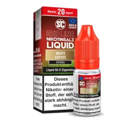 SC - Red Line - White Coffee - Nikotinsalz Liquid