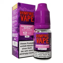 Vampire Vape - Dessert Collection - Raspberry Ripple Ice Cream Liquids